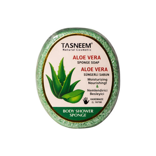 Aloe Vera Kokulu Süngerli Sabun